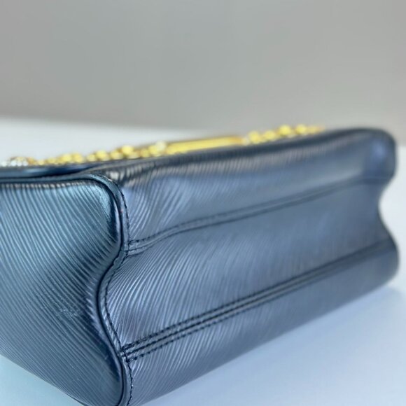 Louis Vuitton Black Epi Leather Twist Shoulder Bag Crossbody - Picture 5 of 8